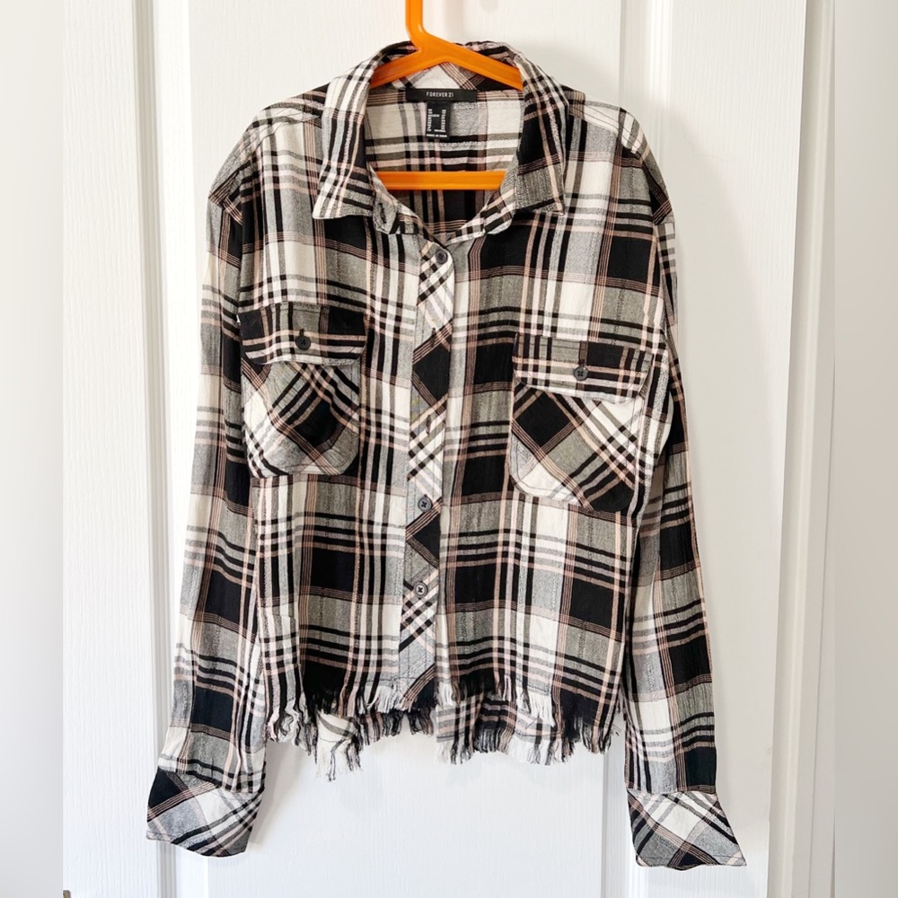 Forever 21 plaid shirt